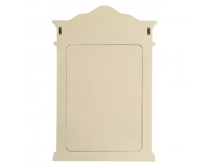 Elegant Wall Mirror - Light Antique Beige, L 24" (VM32436LT)