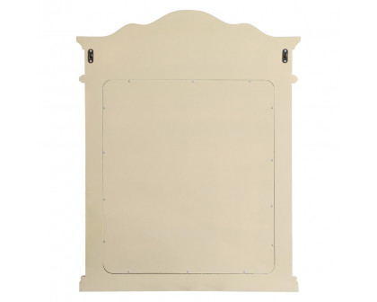 Elegant Wall Mirror - Light Antique Beige, L 28" (VM32836LT)