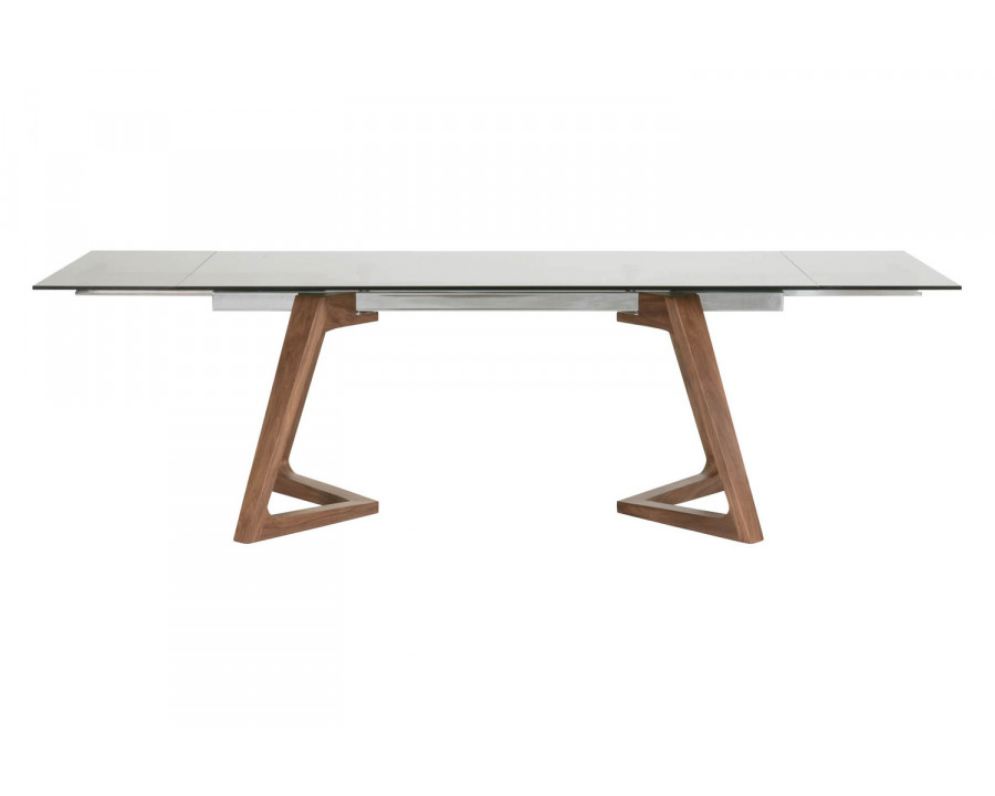 Essentials - Meridian Axel Extension Dining Table in Walnut