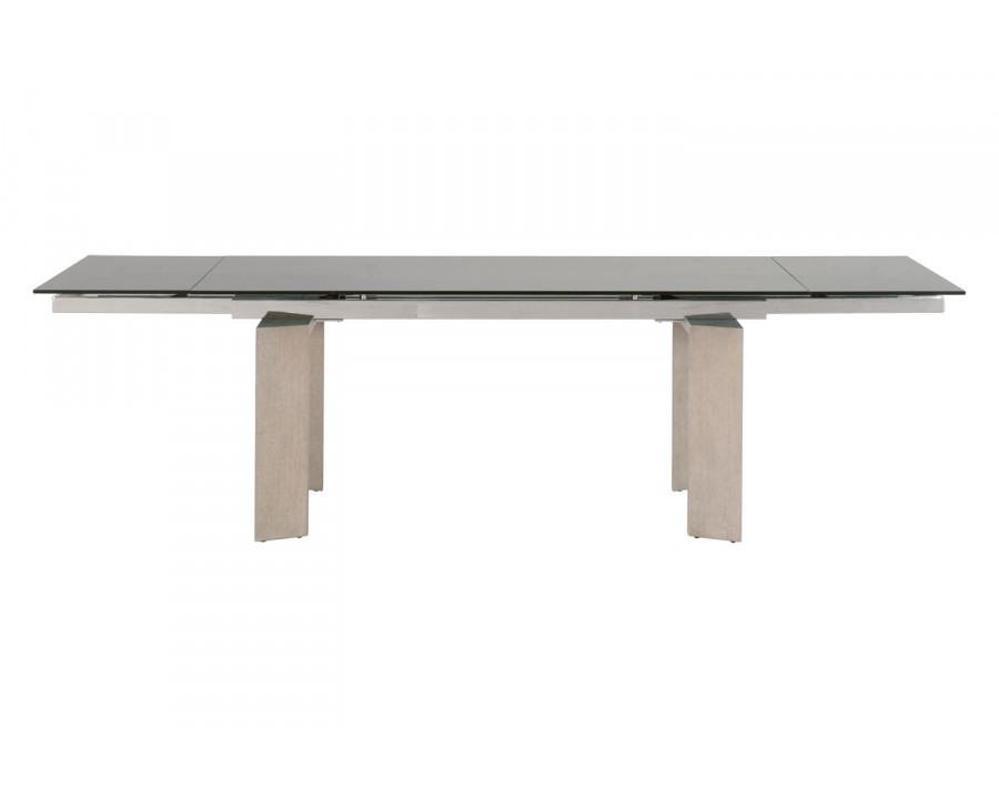 Essentials - Meridian Jett Extension Dining Table in Natural Gray