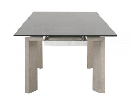 Essentials - Meridian Jett Extension Dining Table in Natural Gray