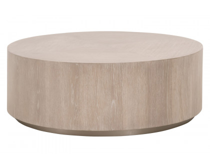 Essentials - District Roto Large Coffee Table in Natural Gray