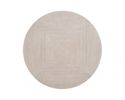 Essentials - District Roto Large End Table in Natural Gray