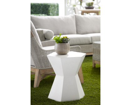 Essentials District Bento Accent Table - Ivory