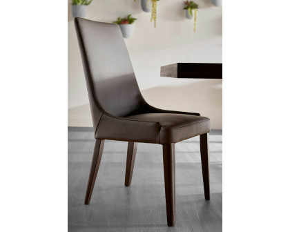 Essentials Orchard Aurora Dining Chair, Set of 2 - Dark Umber and Dark Wenge