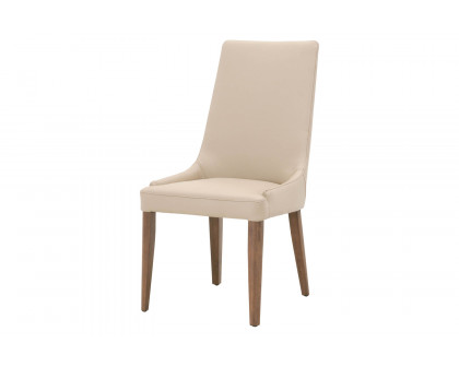 Essentials Orchard Aurora Dining Chair, Set of 2 - Flaxen and Walnut