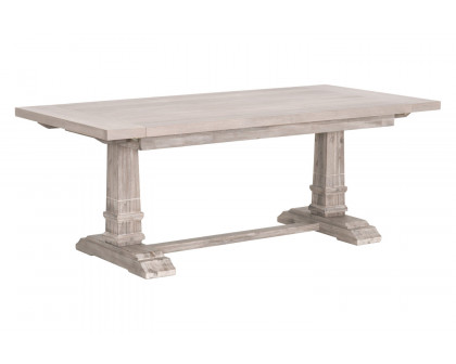 Essentials - Traditions Hudson Extension Dining Table in Natural Gray