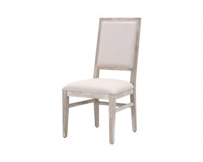 Essentials - Traditions Dexter Dining Chair, Set of 2 in Natural Gray