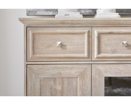 Essentials - Traditions Hudson Media Sideboard in Natural Gray