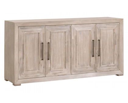 Essentials - Traditions Hunter Media Sideboard in Natural Gray