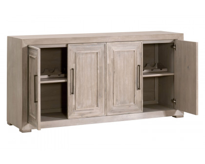 Essentials - Traditions Hunter Media Sideboard in Natural Gray