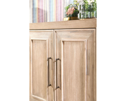 Essentials - Traditions Hunter Media Sideboard in Natural Gray