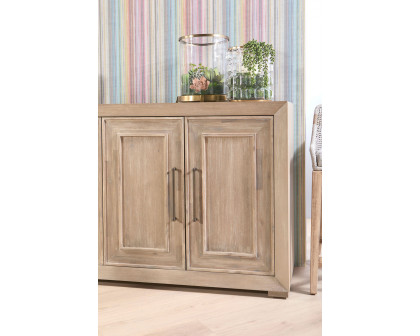 Essentials - Traditions Hunter Media Sideboard in Natural Gray