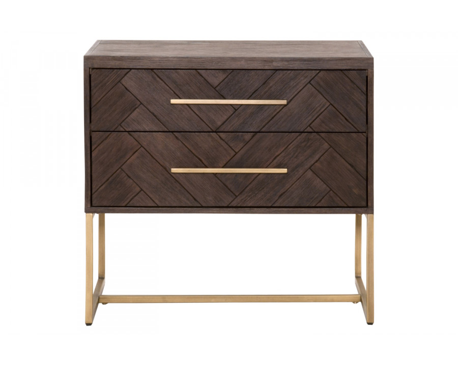 Essentials - Traditions Mosaic 2-Drawer Nightstand