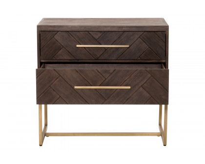 Essentials - Traditions Mosaic 2-Drawer Nightstand