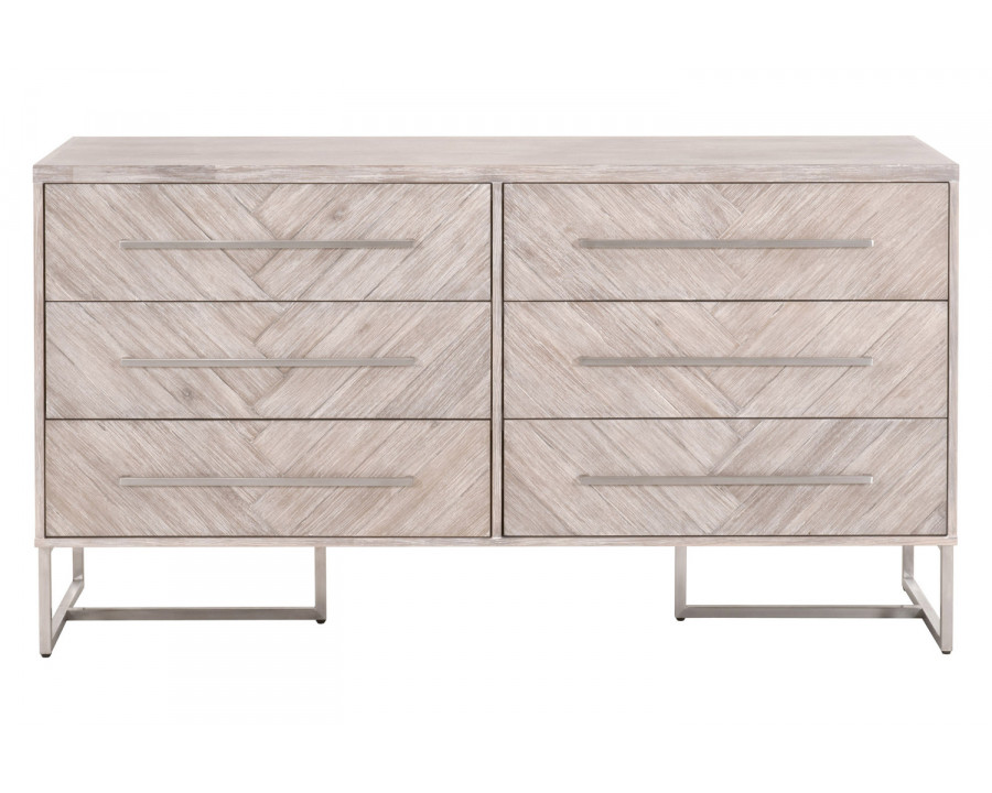 Essentials - Traditions Mosaic 6-Drawer Double Dresser