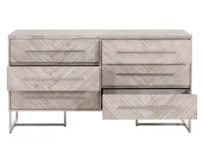 Essentials - Traditions Mosaic 6-Drawer Double Dresser