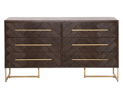 Essentials - Traditions Mosaic 6-Drawer Double Dresser