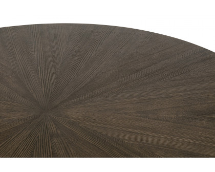 Essentials Traditions Coulter 42" Round Dining Table - Burnished Brown