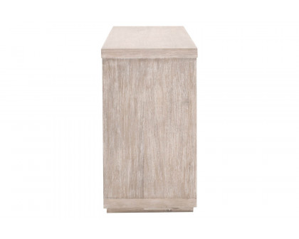 Essentials - Traditions Adler Media Sideboard in Natural Gray