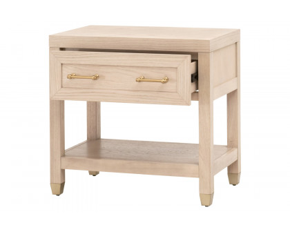 Essentials Traditions Stella 1-Drawer Nightstand - Light Honey Oak