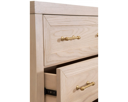 Essentials Traditions Stella 6-Drawer Double Dresser - Light Honey Oak