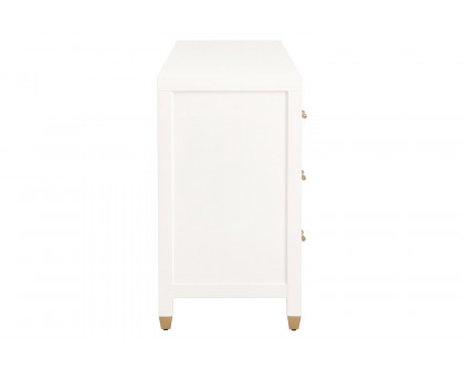 Essentials Traditions Stella 6-Drawer Double Dresser - Matte White