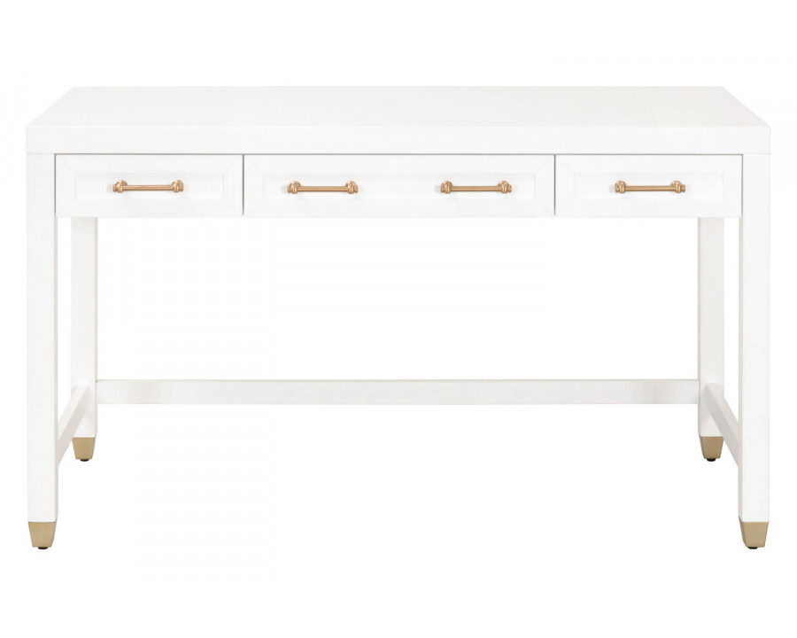 Essentials Traditions Stella Desk - Matte White