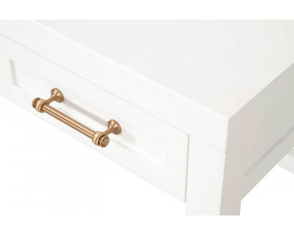 Essentials Traditions Stella Desk - Matte White