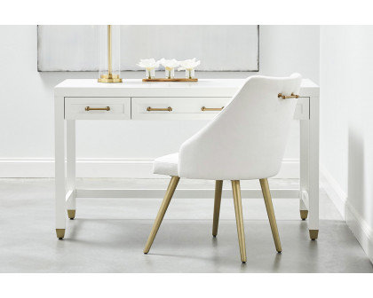 Essentials Traditions Stella Desk - Matte White