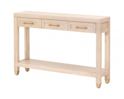 Essentials Traditions Stella Narrow Console Table - Light Honey Oak