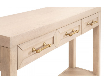 Essentials Traditions Stella Narrow Console Table - Light Honey Oak