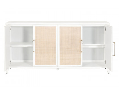 Essentials Traditions Holland Media Sideboard - Matte White