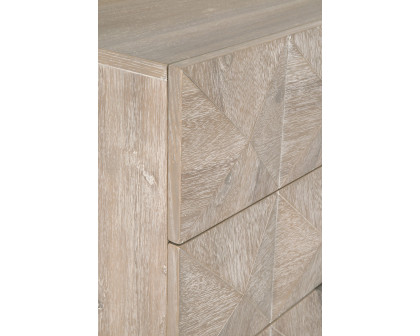 Essentials - Traditions Atlas 6-Drawer Double Dresser in Natural Gray