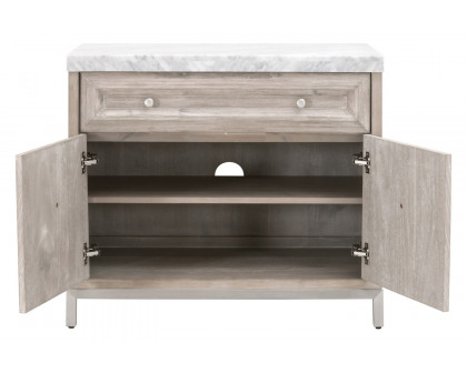 Essentials Azure Carrera Media Chest - Natural Gray