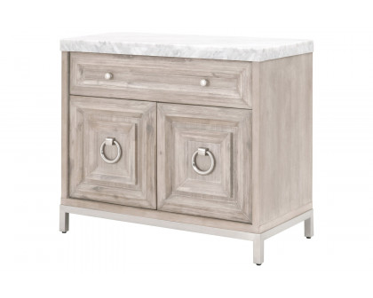 Essentials Azure Carrera Media Chest - Natural Gray