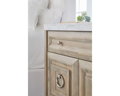 Essentials Azure Carrera Media Chest - Natural Gray