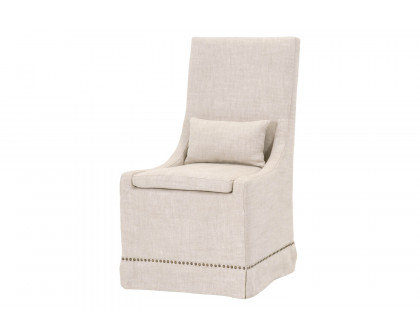 Essentials - Colleen Dining Chair, Set of 2 in Bisque Linen