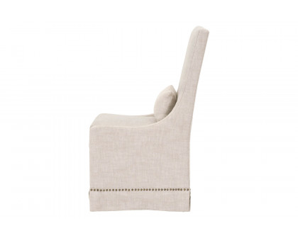 Essentials - Colleen Dining Chair, Set of 2 in Bisque Linen