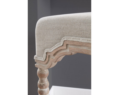 Essentials Rue Counter Stool - Bisque French Linen