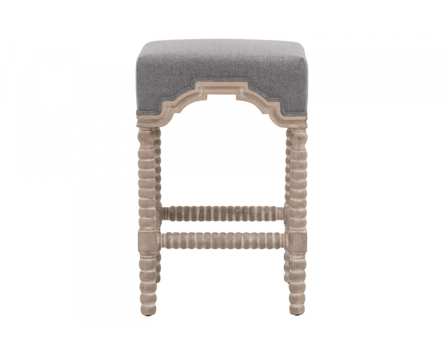 Essentials Rue Counter Stool - Earl Gray Natural Gray