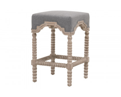 Essentials Rue Counter Stool - Earl Gray Natural Gray