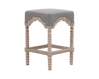 Essentials Rue Counter Stool - Earl Gray Natural Gray