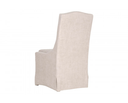 Essentials Colette Slipcover Dining Chair, Set of 2 - Bisque