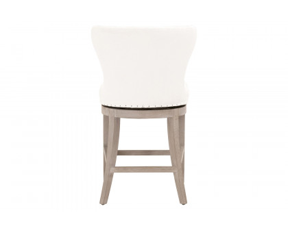 Essentials Milton Swivel Counter Stool - LiveSmart Peyton