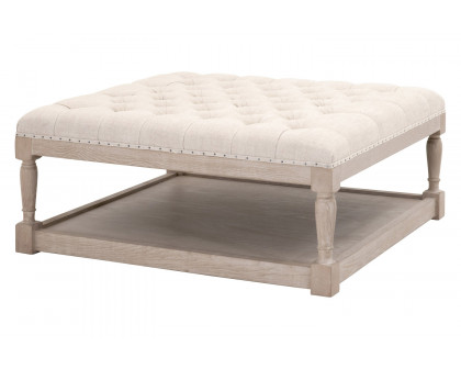 Essentials - Townsend Tufted Upholstered Coffee Table