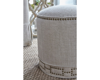 Essentials Marlow Ottoman - Bisque