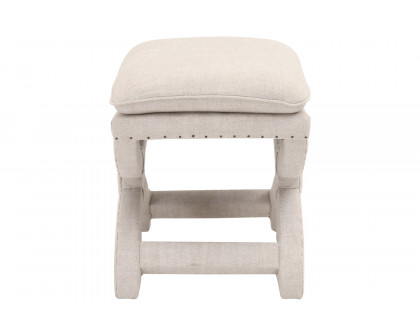 Essentials Gaston Ottoman - Bisque