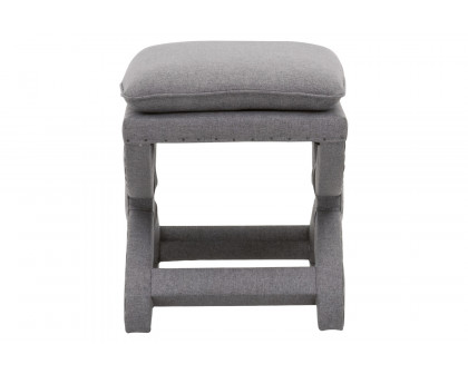 Essentials Gaston Ottoman - Earl Gray