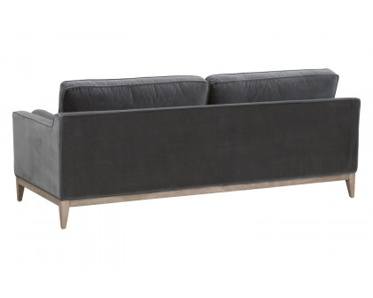 Essentials Parker 86" Post Modern Sofa - Dark Dove Velvet